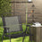 Five-Piece Metal Frame Garden Dining Set