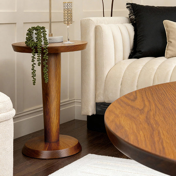 Sia Side Table - Chestnut