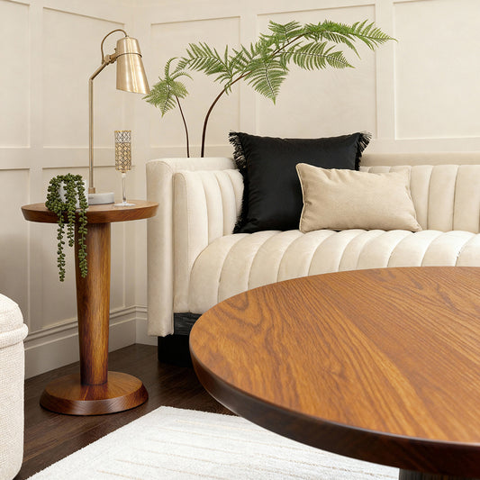 Sia Side Table - Chestnut