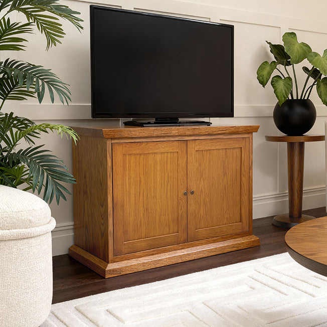 Sia Media Sideboard - Chestnut