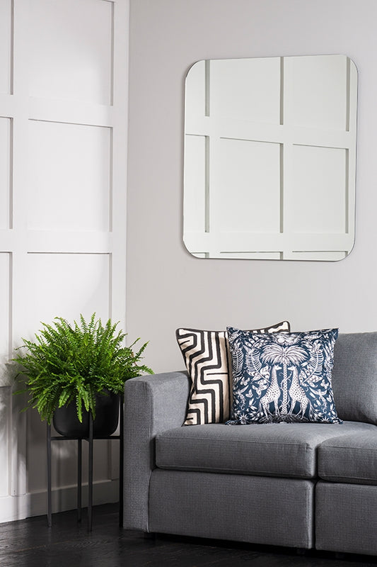 Silhouette Square Wall Mirror