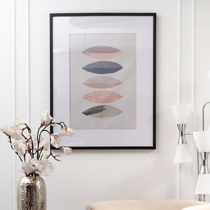 Silver Ash No.2 Wall Art - Black Frame