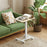 Standing Desk Sit Stand Desk with 4 Rolling Wheels, Natural