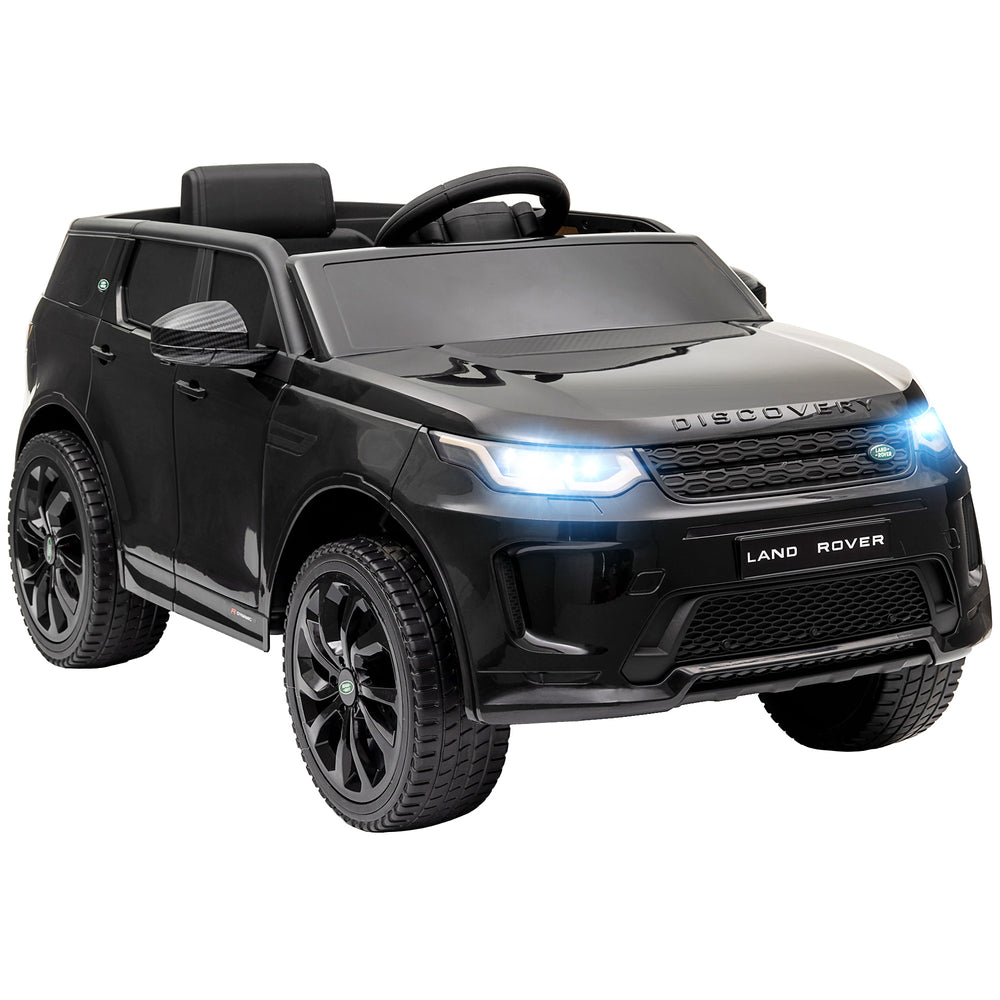 Land Rover Licensed Kids Electric Car w/ Remote Music - Black