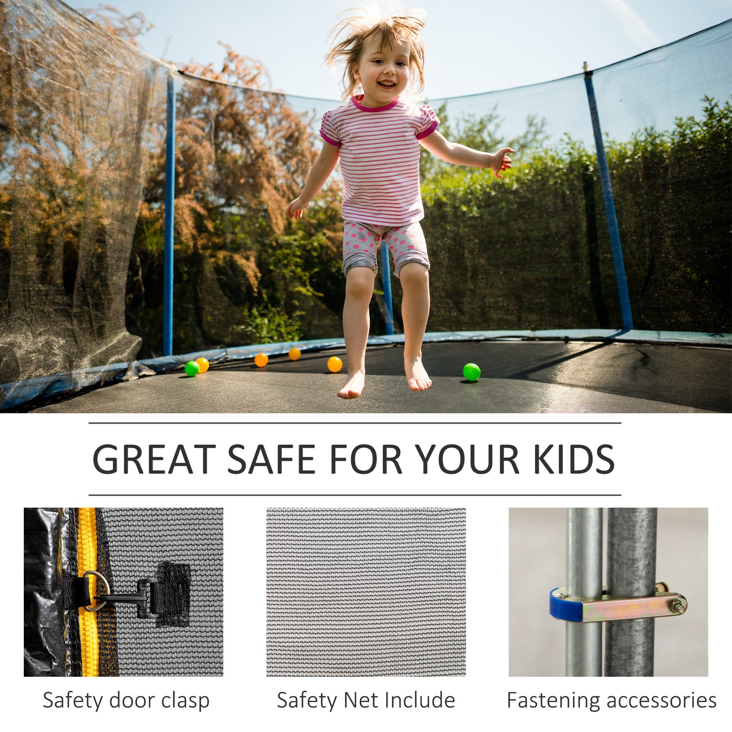 Trampoline Protection Net