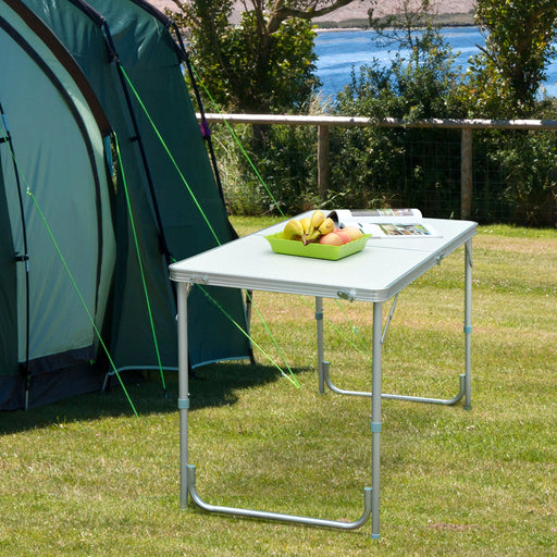 Portable Outdoor Garden Aluminium Portable Folding Camping Picnic Party Field Kitchen BBQ Table