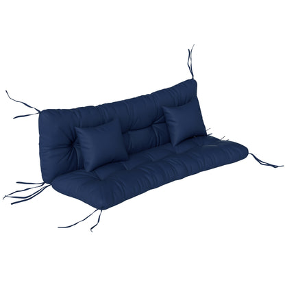 Outdoor Seat Cushions Back Cushion with 2 Pillows, Seat Pads