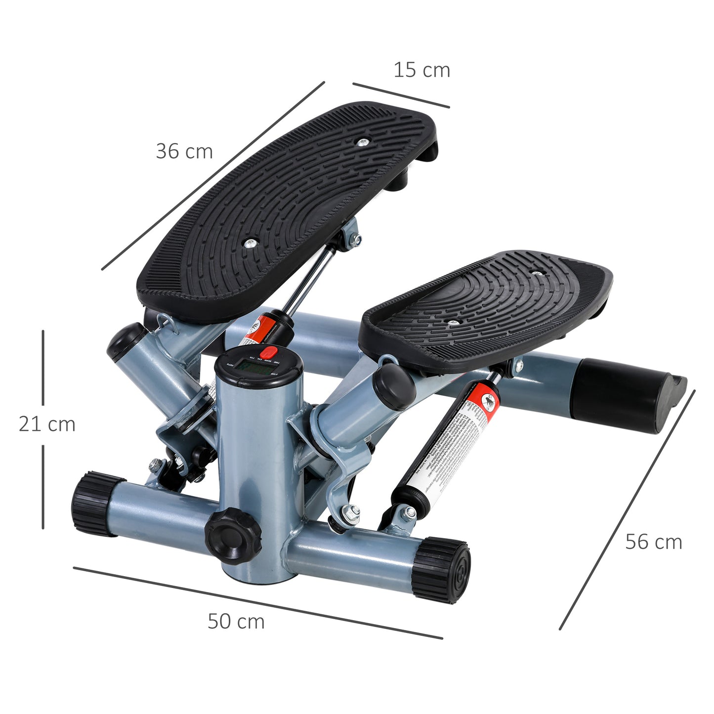 Mini Stepper Step Machine w/ Cushion Mat for Leg Arm Full Body Training