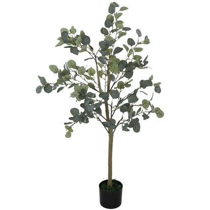 Artificial Plant, Faux Silk Eucalyptus Tree, 150cm
