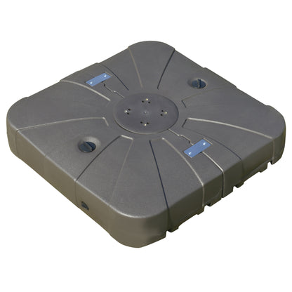 Cantilever Patio Parasol Base Water or Sand Filled W/ Wheels Crossbar