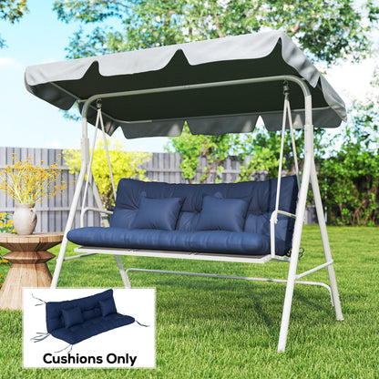 Outdoor Seat Cushions Back Cushion with 2 Pillows, Seat Pads