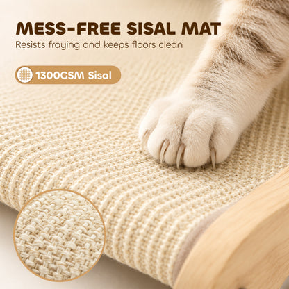 2 in 1 Sisal Cat Scratcher Bed Cat Scratching Board and Lounger