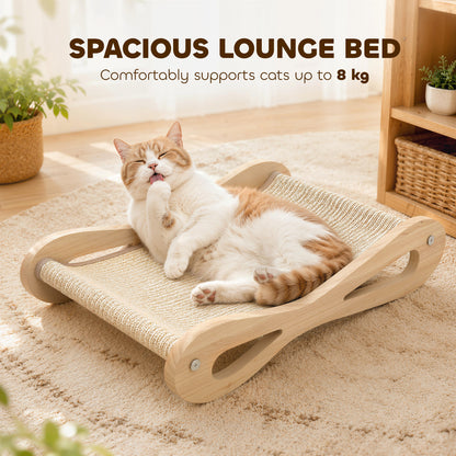 2 in 1 Sisal Cat Scratcher Bed Cat Scratching Board and Lounger