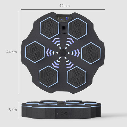 Music Boxing Machine with Bluetooth Connection and LED Light