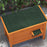 Outdoor Feral Cat House Insulated w/ Openable Roof - Orange