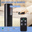 38'' Freestanding Tower Fan, 3 Speed 3 Mode, 12h Timer, 70 Degree Oscillation, LED Panel, 5M Remote Controller, Black