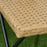 Garden Small Folding Square Rattan Coffee Table Bistro Balcony Outdoor Wicker Weave Side Table 40Hx40Lx40Wcm, Natural