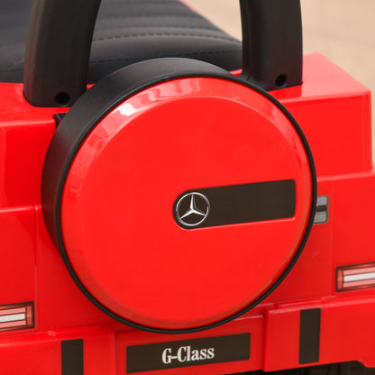 Benz G350 Kids Ride on Sliding Car w/ Under Seat Storage No Power Red