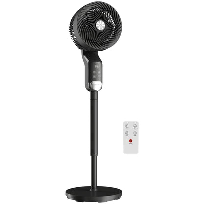 20 dB Standing Fan for Bedroom, Pedestal Fan with Oscillating