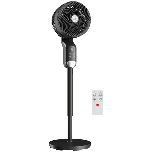 20 dB Standing Fan for Bedroom, Pedestal Fan with Oscillating