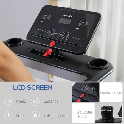High Performance Foldable Treadmill With LCD Display