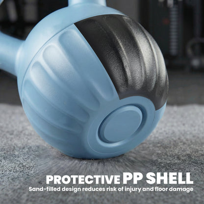 Kettlebell with Non-Slip Handle 6 kg Blue