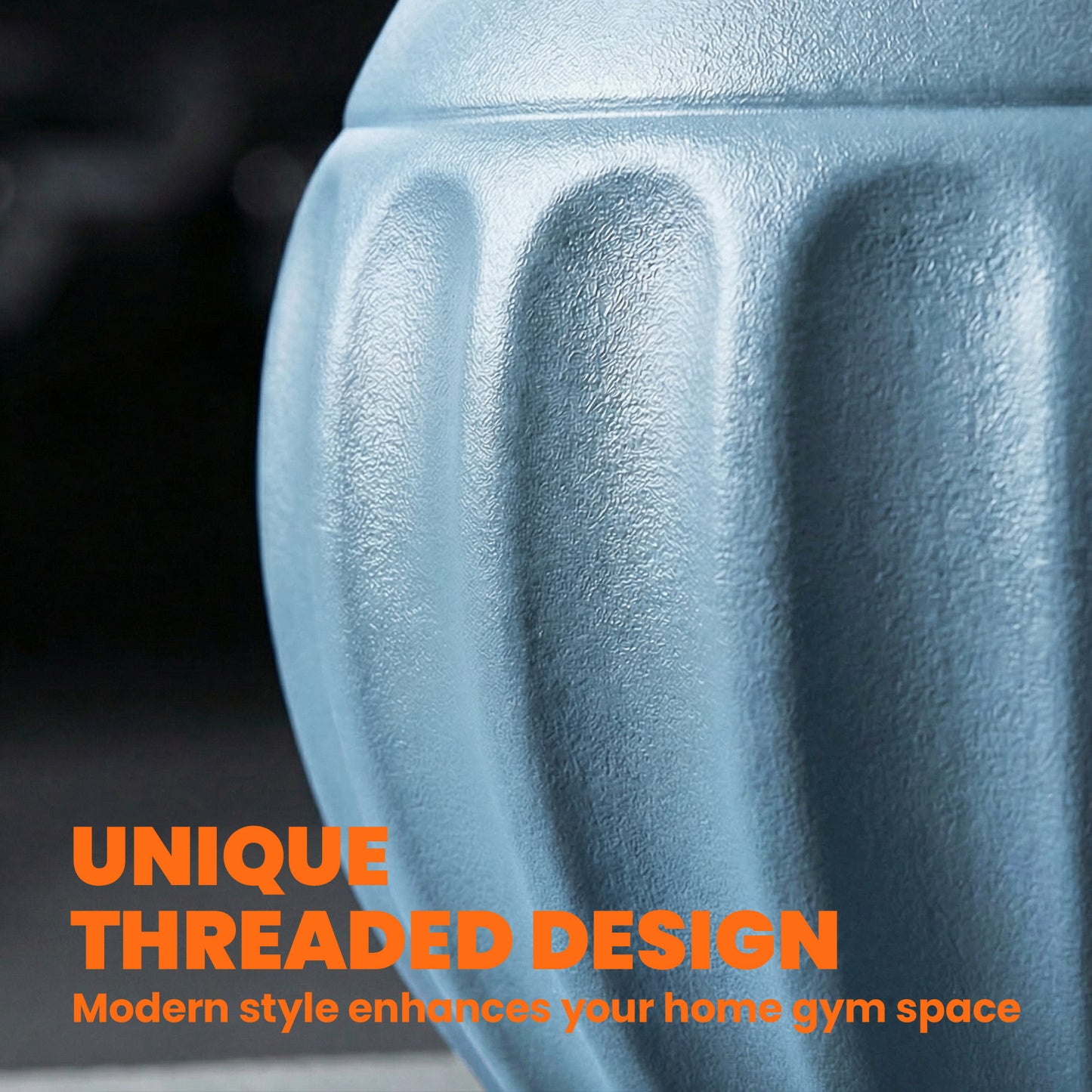 Kettlebell with Non-Slip Handle 6 kg Blue