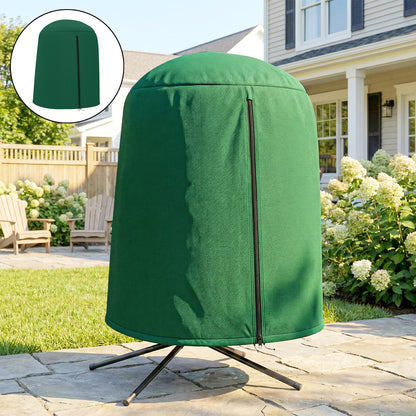 Hanging Egg Chair Cover Garden Swing Chair Cover Waterproof, Green