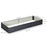 Metal Raised Garden Bed Planter Box Outdoor Planters for Growing Flowers, Herbs, Grey, 241x90.5x30cm