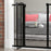 Metal Pet Safety Gate Dog Gate Folding Fence, Black