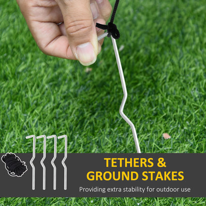 5FT Inflatable Christmas Tree Xmas Airblown Holiday Decoration Outdoor