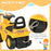 2 in 1 Kids Ride On Tractor with Bucke, for 1.5-4 Years Old, NO POWER