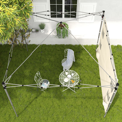 Side Panel for 3x3 m Pop Up Gazebos, 1 Pack Sidewall Only, Beige