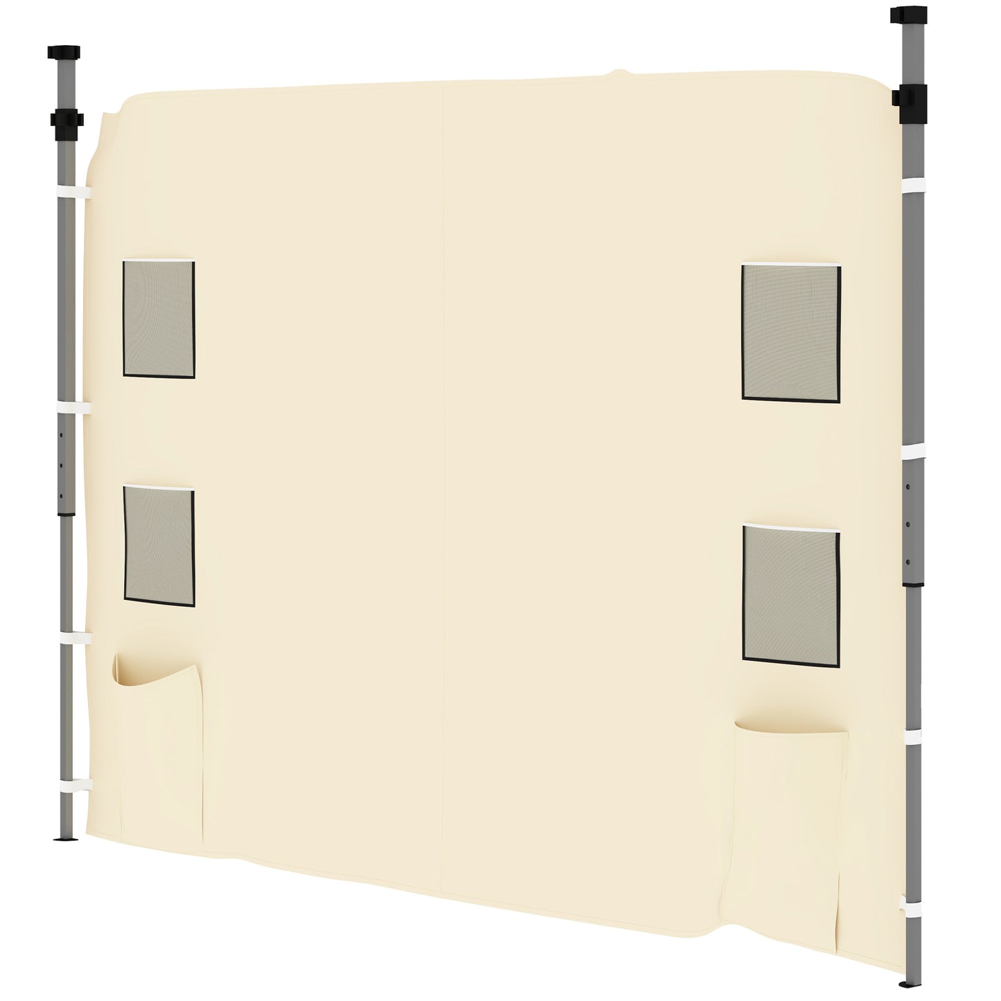 Side Panel for 3x3 m Pop Up Gazebos, 1 Pack Sidewall Only, Beige