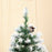 6FT Artificial Christmas Tree with Pine Cones, Holiday Home Xmas Decoration Automatic Open, Green