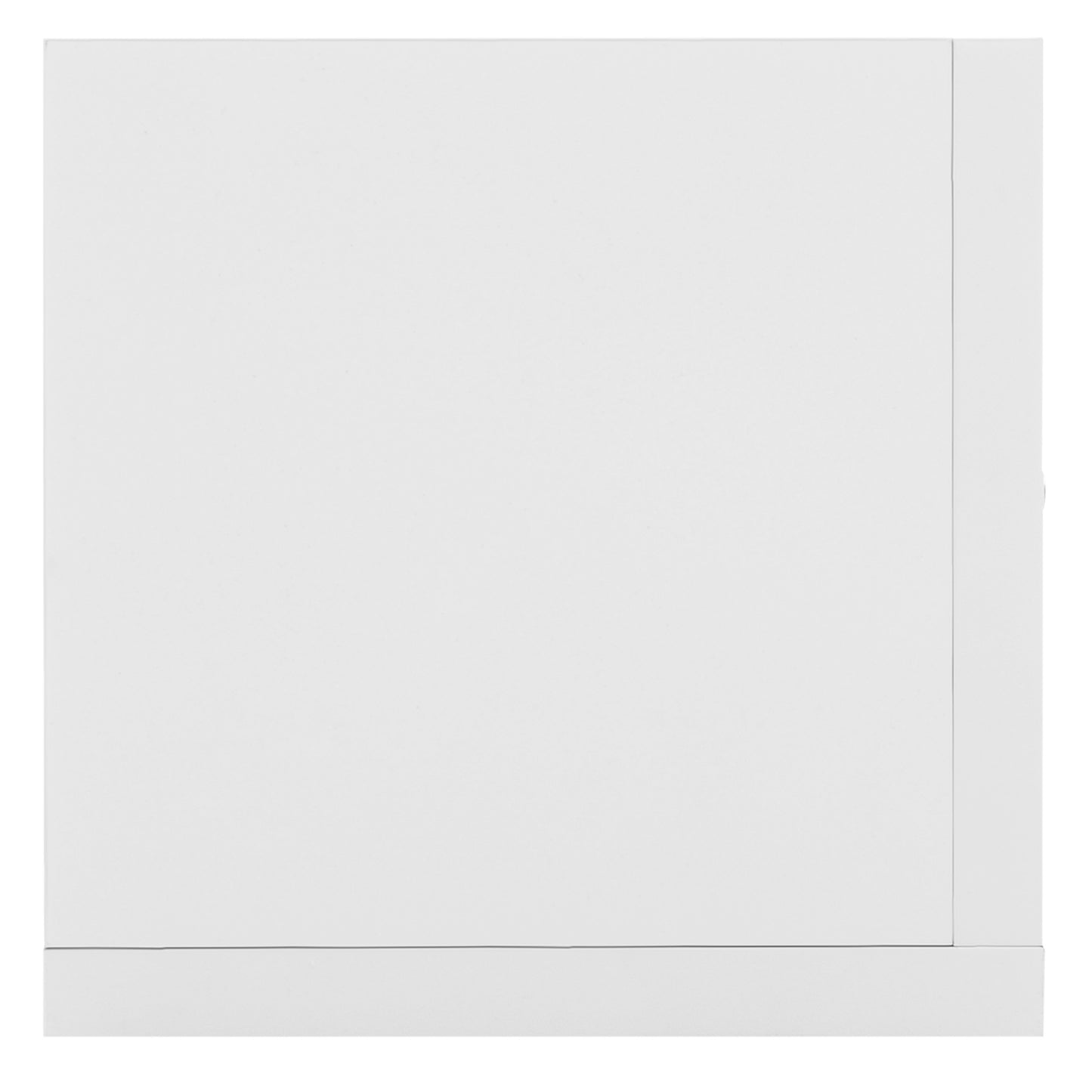 Wall Mount 84 CD / 56 DVD/Blu-ray/ Media Storage Rack 4 Cubes Wooden Shelf Organizer Unit Bookcase Display (White)