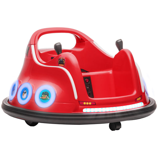 Angry Bird Licensed Bumper Car for Kids w/ Joysticks - Red