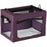 90cm Pet Carrier Portable Cat Carrier Foldable Dog Bag, Pet Travel Bag with Cushion for Medium and Large Dogs, Purple