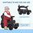 Ride-On Car Push Along Car Mercedes-Benz G350 Sliding Walker Foot to Floor Slider Stroller Toddler w/ Steering Wheel, Black