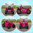 6V Quad Bike with Wear-Resistant Wheels, Forward Backward Function, for Ages 18-36 Months, Pink