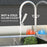 Outdoor Kitchen Sink Unit with Cold and Hot Water Pipe