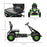 Children Pedal Go Kart w/ Adjustable Seat, Rubber Wheels, Brake - Green