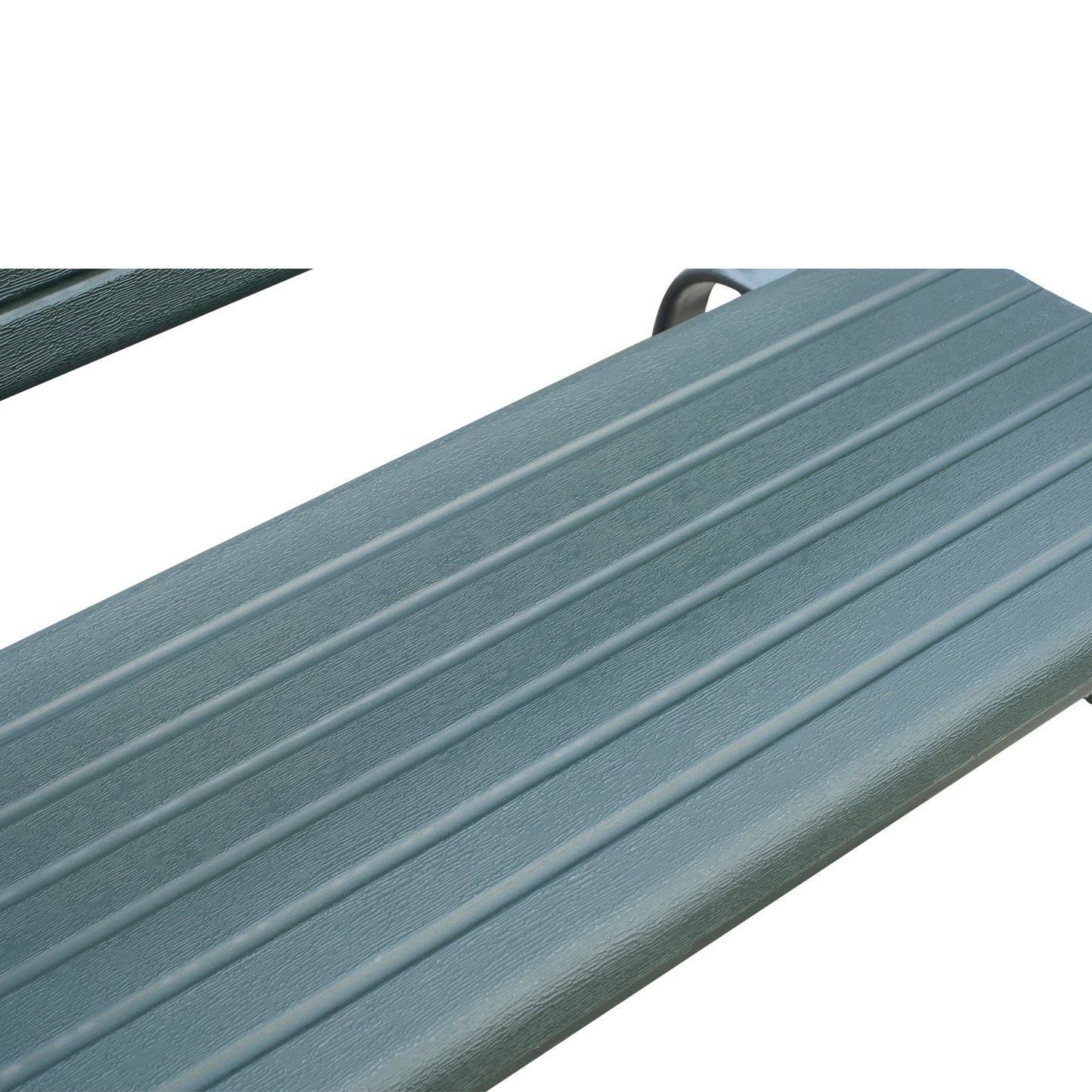 Metal Garden Rocker Bench Rocking Chair Loveseat Outdoor 2-Seater