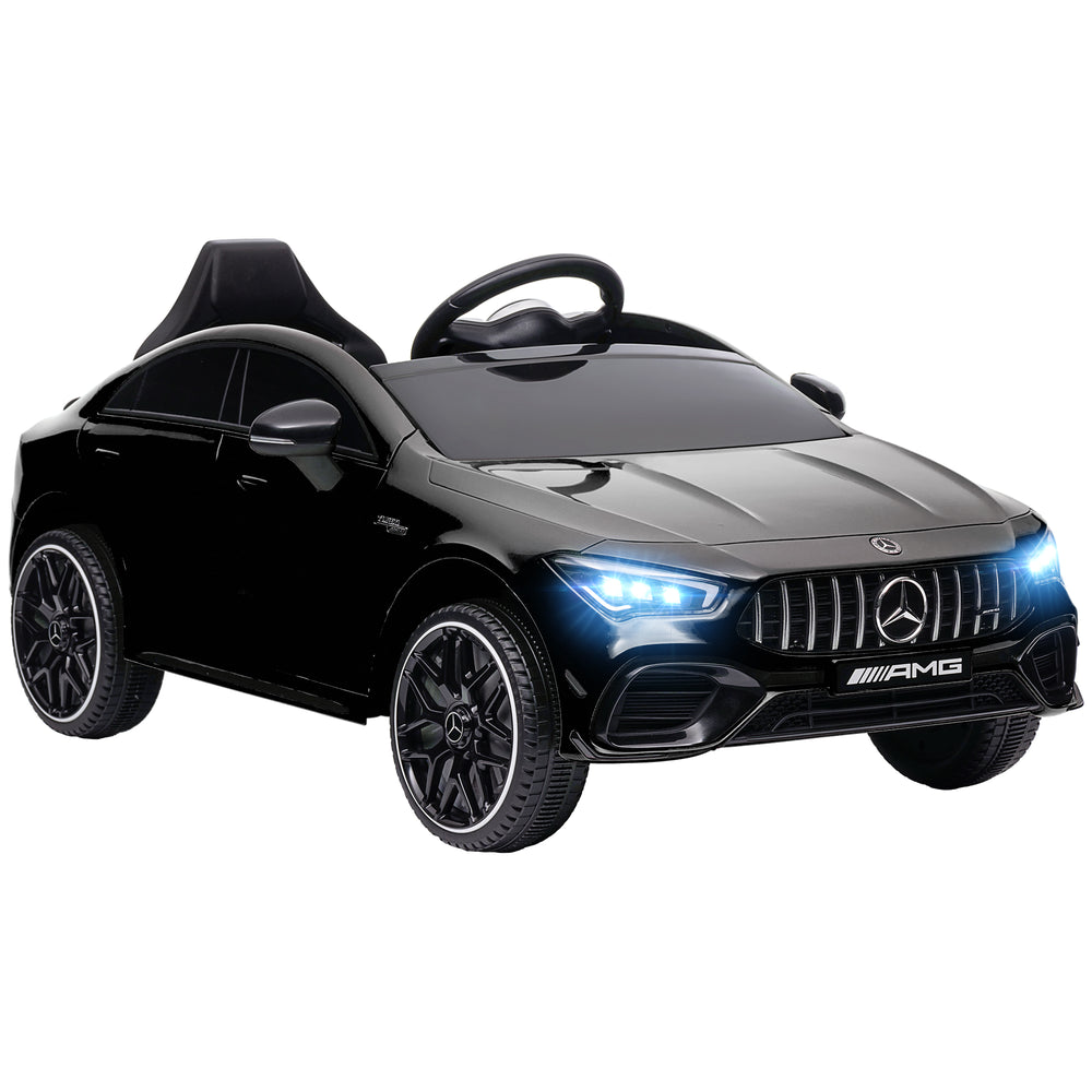 Mercedes-AMG CLA 45 Licensed 12V Ride on Car w/ Music - Black