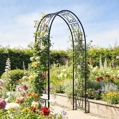 Garden Arch, Rose Arch, Black