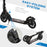 Adult Teens Kick Scooter Fold Adjust 14+ w/ Rear Wheel&Hand Brake Black