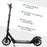 Adult Teens Kick Scooter Fold Adjust 14+ w/ Rear Wheel&Hand Brake Black