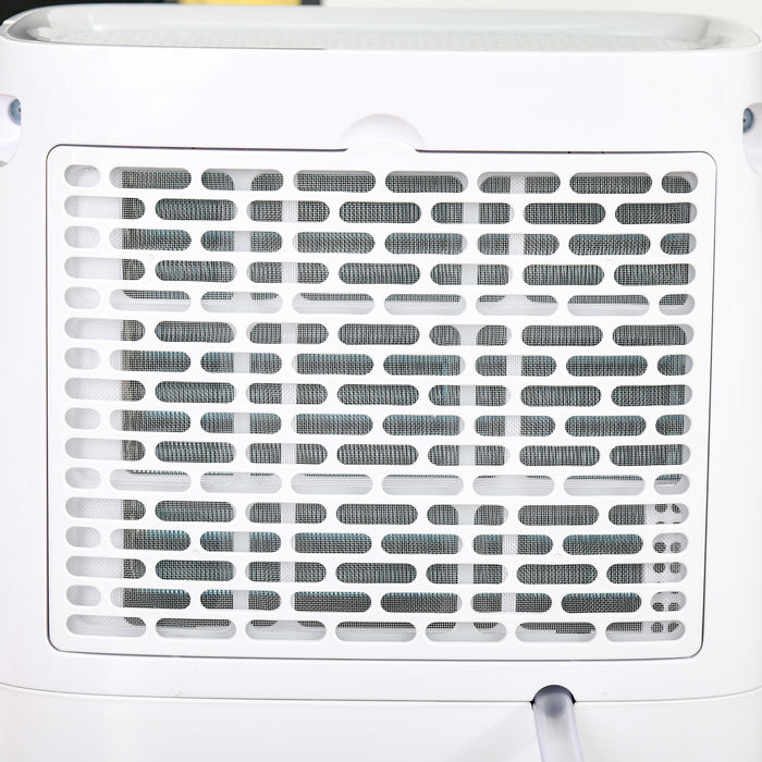 12L/Day 2500ml Dehumidifier for Home with 24H Timer and 2 Speed Modes