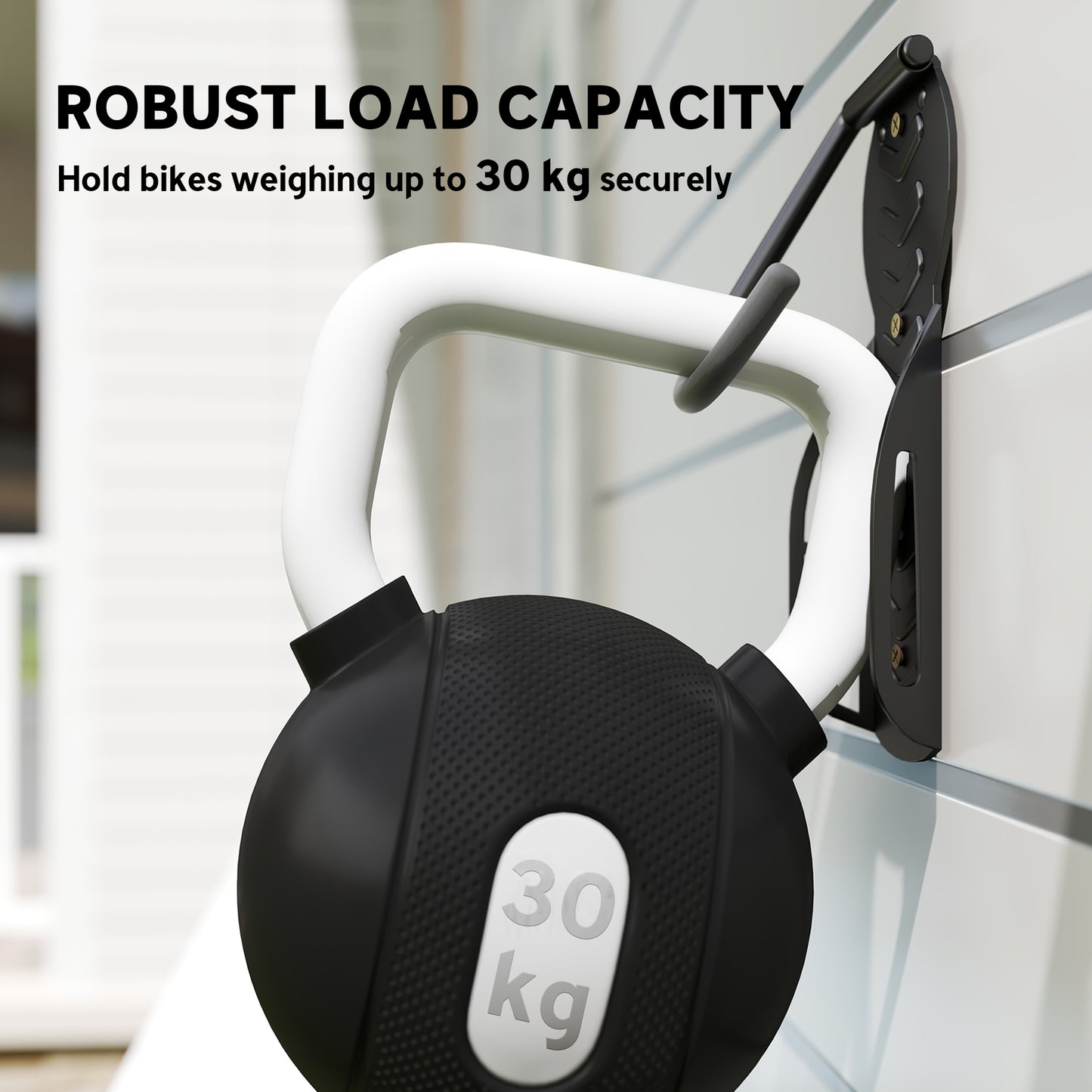 8 Pack Bike Rack, Wall Mounted Bike Hooks for Garage