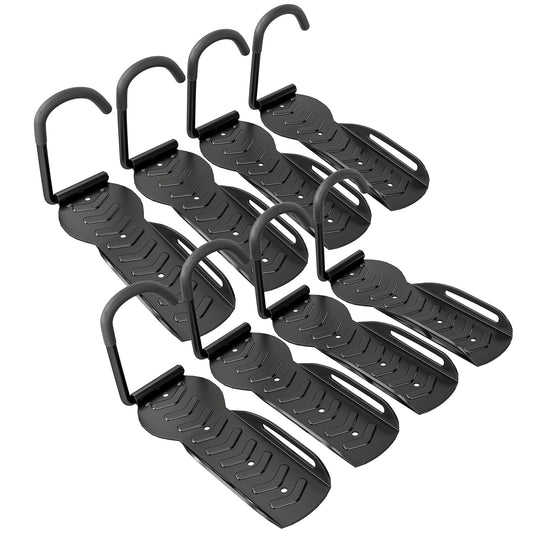 8 Pack Bike Rack, Wall Mounted Bike Hooks for Garage